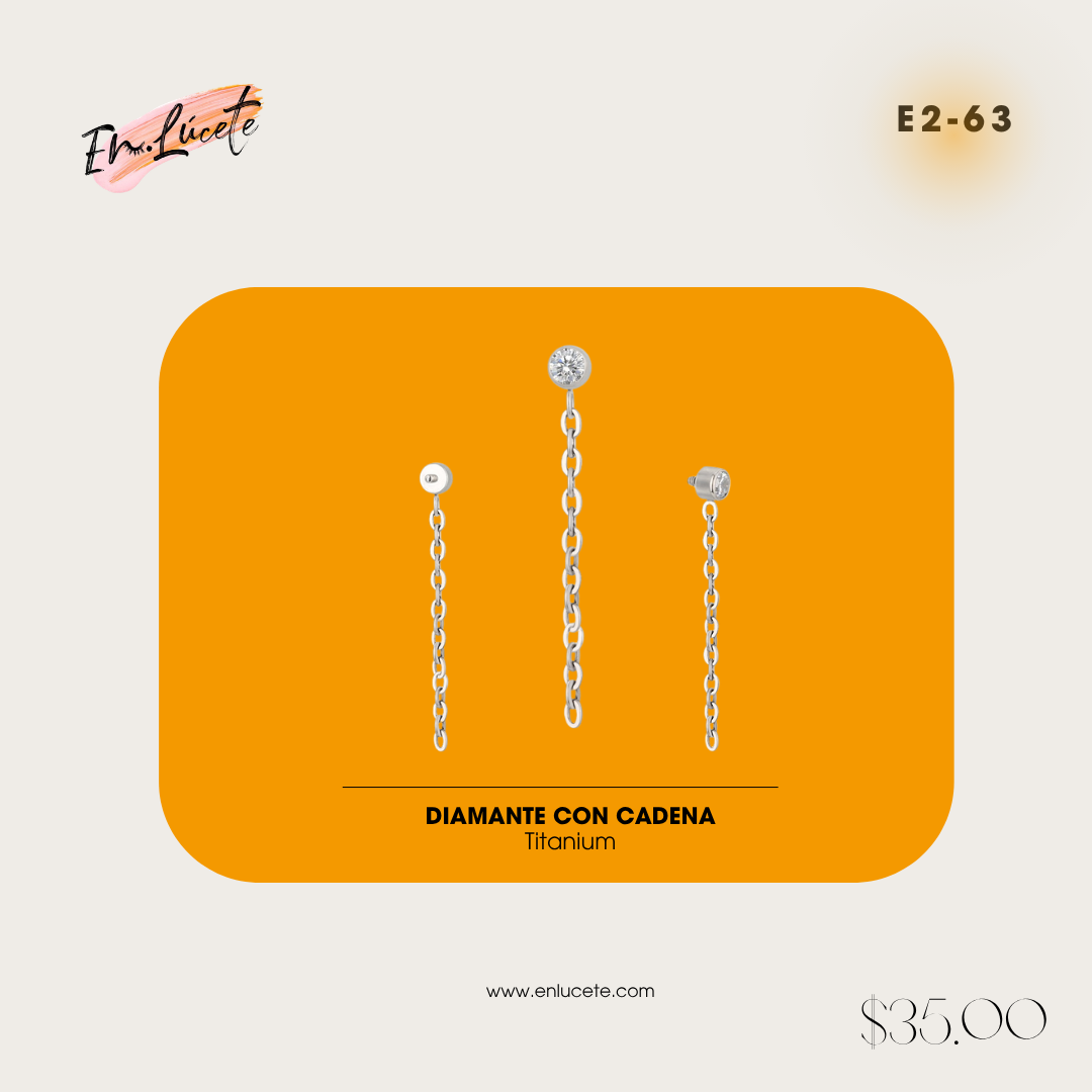 E2-63 Diamante con Cadena