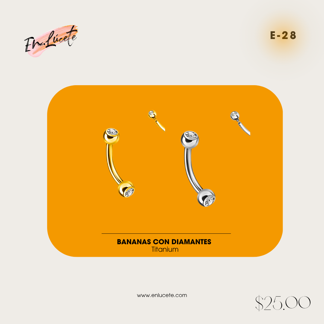E-28 Banana con Diamante
