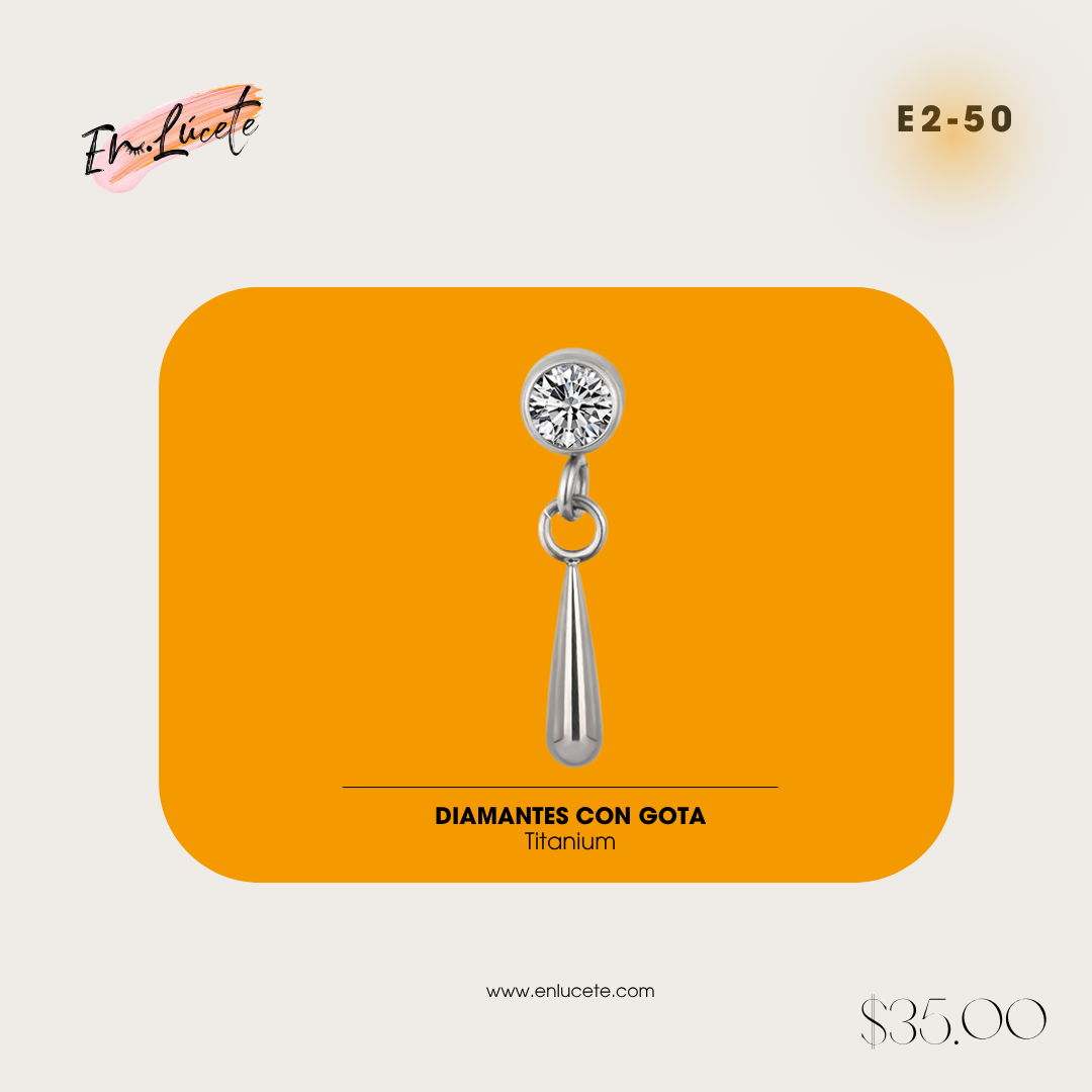 E2-50 Diamantes con Gota