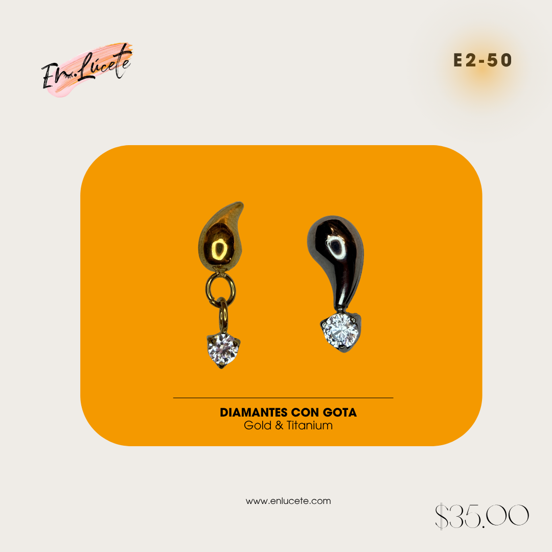 E2-50 Diamantes con Gota