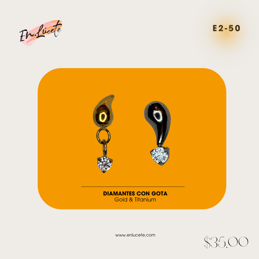 E2-50 Diamantes con Gota