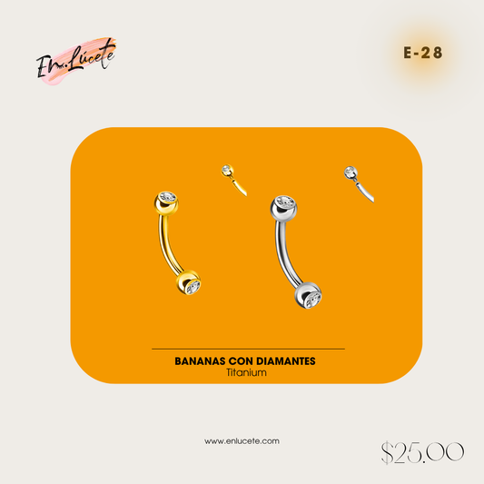E-28 Banana con Diamante