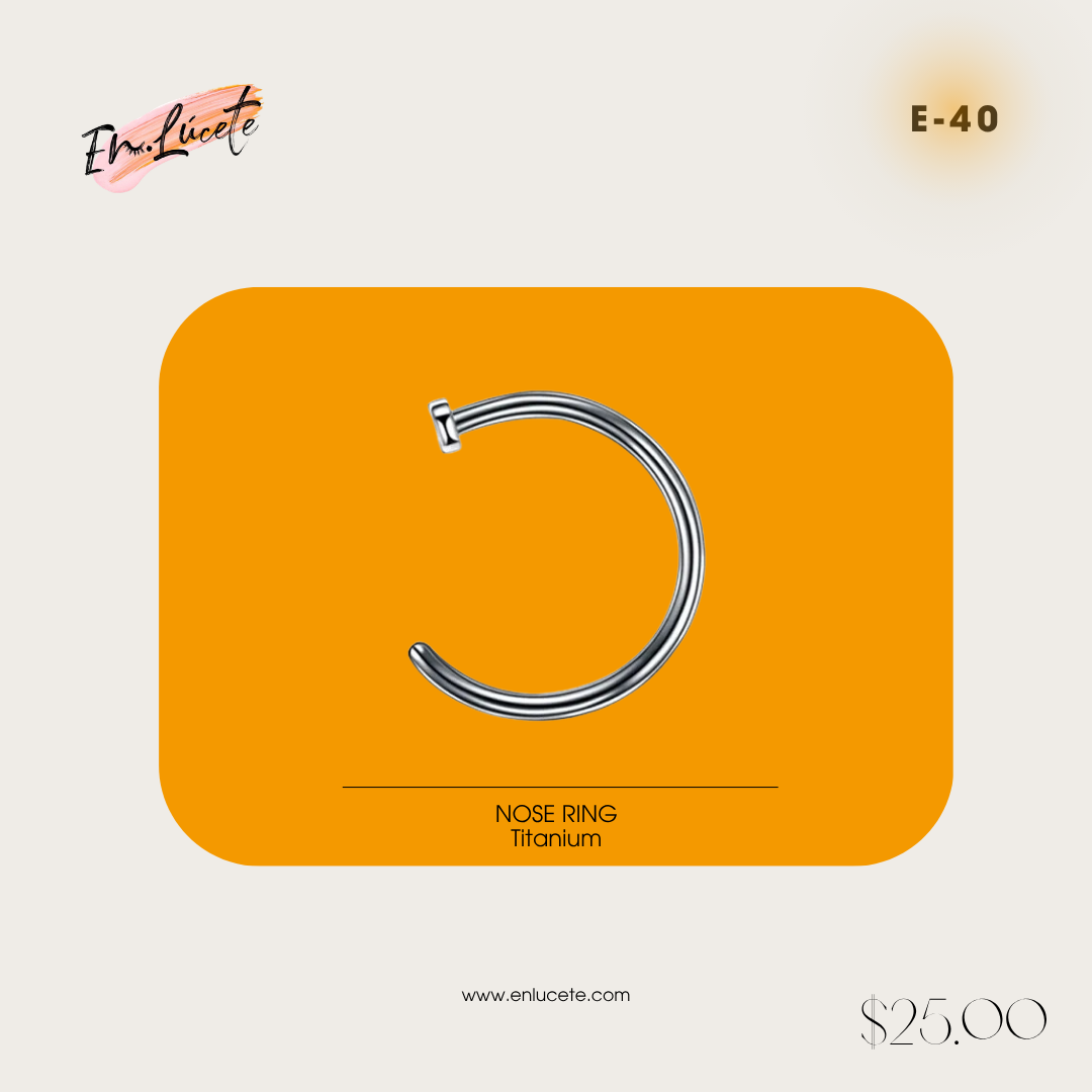E-40 Nose ring