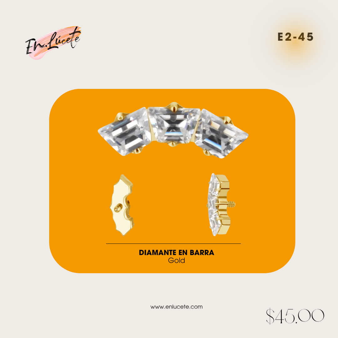 E2-45 Diamante en Barra