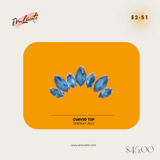E2-51 Curved Top- Azul