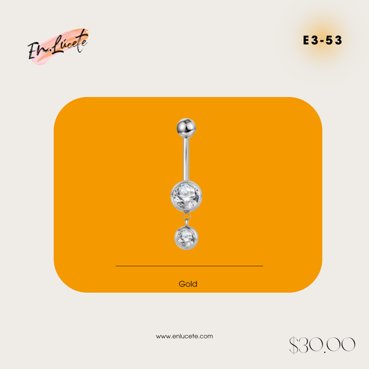 E3-53 Luxe Drop Stud